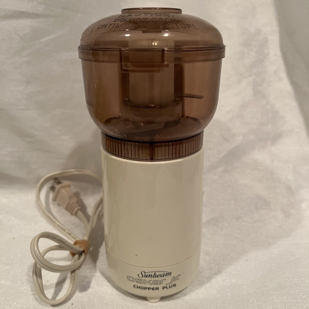 SUNBEAM‎ OSCAR  JR Chopper Plus Electric Food Chopper